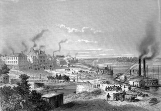 LOUISVILLE, U.S.A, en 1866