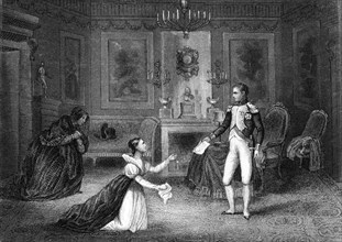 Napoleon 1er et Madame de POLIGNAC