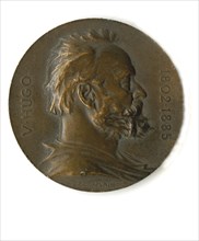 Médaille VICTOR HUGO (Recto)