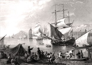Arrivée à Saint Domingue ( Ile d'Hispaniola )