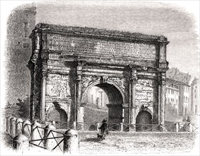 Arc de Septime Sévère à Rome