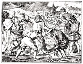 Pluie de sang en Provence en juillet 1608.( Pluie colorée )