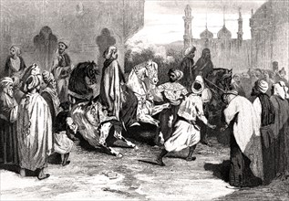 Procession du Baïram chez les anciens Mahométans