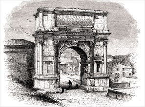 Arc de triomphe de TITUS ( et de Vespasien )