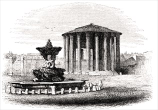 Temple de VESTA  , Rome