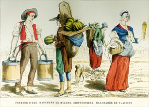 Costumes de PARIS au XVIII siècle