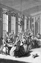 Le café littéraire au 18e siècle