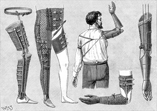 Prothèses de main et de jambe