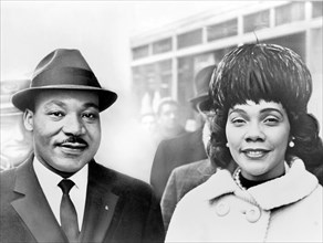 Martin Luther King et Coretta Scott King