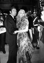 MARCELLO MASTROIANNI WITH CATHERINE DENEUVE (Huper/GIACOMINOFOTO/Fotogramma, PARIGI - 1993-01-31) ps the photo is usable in respect of the context in which it was taken, and without defamatory intent ...