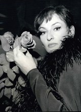 Sep. 09, 1965 - A Rose named Barbara: For her Paris come-back, Barbara, the well-known French singer, has been presented with a
