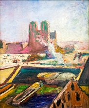 Henri Matisse (Le Cateau-cambresis (FR), 1869 - Nice (FR) 1954)
Notre Dame, c 1900
oil on canvas