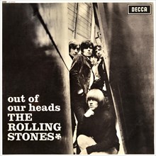 The Rolling Stones original vinyl album cover - Out of our heads - 1965