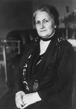 1931 , USA :  MARIA  MONTESSORI  ( Chiaravalle , Ancona , 1970 - Noordwijk , Nederland ,1952 ) italian educationalist  and pedagogist - PEDAGOGIA - ED