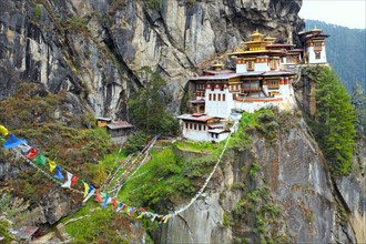 Taktshang (Tiger's Nest) Monastery, Bhutan, Asia