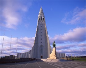 Hallgrímskirkja (Church of Hallgrímur), Skólavörðustígur, Reykjavík, Capital Region, Republic of Iceland