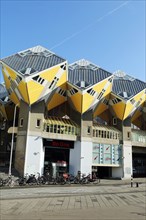 Cube Houses in Rotterdam, the Netherlands.