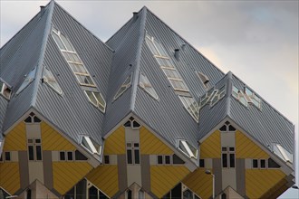 The cube houses in Rotterdam, the Netherlands