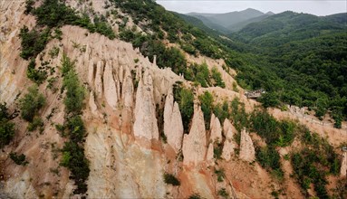 Ðavolja varoš (meaning "Devil's Town") is a peculiar rock formation of 202 exotic formations described as earth pyramids or "towers".