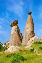 Fairy Chimneys rock formation, Cappadocia, Anatolia, Turkey