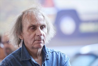 September 25, 2019, Madrid, Madrid, Spain: Michel Houellebecq attended 'Thalasso' Premiere during 67th San Sebastian Film Festival at Kursaal Palace on September 25, 2019 in San Sebastian, Spain (Cred...