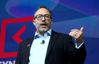 Queens, New York, USA. 28th Oct, 2017. Founder of Wikipedia JIMMY WALES attends SGF2017(Synergy Global Forum New York) held at Madison Square Garden. Credit: Nancy Kaszerman/ZUMA Wire/Alamy Live News