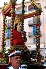 BUST of SAINT TROPEZ THE BRAVADE ST TROPEZ EDITORIAL USE ONLY