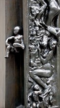 Gates of Hell, Rodin, detail