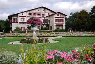 Villa Arnaga, the summer residence of french dramaturgist Edmond Rostand in Cambo-les-Bains