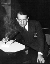 André Malraux DSO (3 November 1901 – 23 November 1976) was a French novelist, art theorist and Minister for Cultural Affairs. Malraux's novel La Condition Humaine (Man's Fate) (1933) won the Prix Gonc...