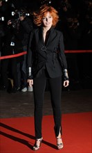 Mylene Farmer arrives for the 2011 NRJ Awards, Palais De Festival, Cannes.