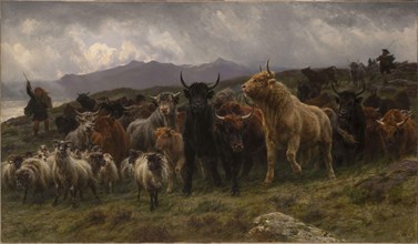 Rosa Bonheur - Highland Raid (1860)