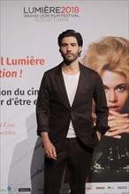 Lyon, France, october 19th 2018:  Tahar Rahim is seen in Lyon (Central-Eastern France) as he attends press photocall on the occasion of 10th Lumiere P
