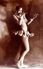 Josephine Baker in Banana Skirt from the Folies Bergere production "Un Vent de Folie"