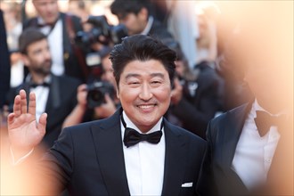 Kang-Ho Song, at the closing ceremony and The Specials film gala screening at the 72nd Cannes Film Festival Saturday 25th May 2019, Cannes, France. Photo credit: Doreen Kennedy