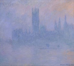 Monet, Le Parlement dans le Brouillard