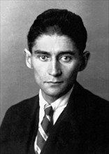 Franz Kafka (1883-1924), portrait of the Bohemian writer, 1923