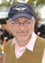Steven Spielberg attends the photocall for Indiana Jones and the Kingdom of the Crystal Skull at the Palais De Festival, Cannes. Part of the 61st Festival De Cannes.