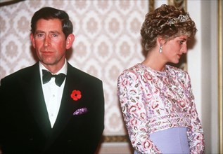 Prince Charles, Prince of Wales and Diana, Princess of Wales are at loggerheads during their tour of Korea in 1992.