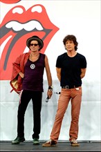 Mar. 26, 2002 - K43112AR.ROLLING STONES PRESS CONFERENCE .TO ANNOUNCE THEIR UPCOMING .''THE ROLLING STONES ON STAGE WORLD TOUR''..LICOLN CENTER, NEW YORK CITY..05-10-2005. ANDREA RENAULT-   2005.KEITH...