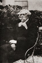 Edmond de Goncourt, 1822 –1896, born Edmond Louis Antoine Huot de Goncourt.  French writer, literary critic, art critic, book publisher and founder of the Académie Goncourt which awards the Prix Gonco...