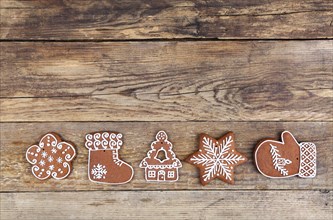 Christmas gingerbread cookies