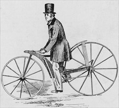 KIRKPATRICK MACMILLAN (1812-1878) Scottish blacksmith who is generally credited with the invention of the pedal driven bicycle