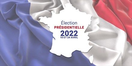Presidential election France 2022 - Vote of April 10 and 24, 2022 - Banner