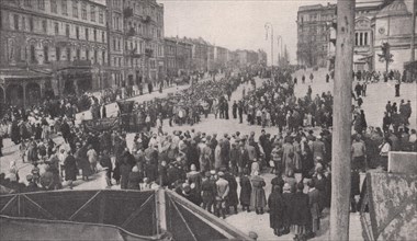 May day celebrations under the soviet regime in Kiev, " The Mother of Russian Cities ". Ukraine (1923)