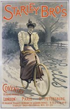 STARLEY BROTHERS "PSYCHO" BICYCLE advert about 1893
