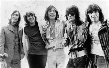 Portrait of the band the Rolling Stones