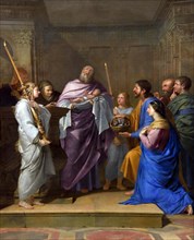 The Presentation of Jesus at the temple in 1660 Pierre Le Tellier 1624-1680 France French