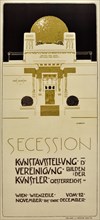 Poster for the second exhibition of the Vienna Secession 1898 Josheph Maria Olbrich 1867-1908 Austrian Austria