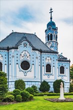 The St. Elisabeths Church is a Roman Catholic Church. It is dedicated to the Saint Elizabeth of Hungary, Bratislava, Slovakia, Europe